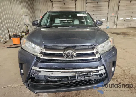 2017 Toyota Highlander Se from USA, damaged, VIN 5TDJZRFH6HS522247